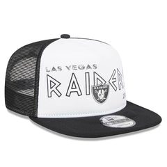 Banger 9FIFTY Trucker Snapback Hat - Las Vegas Raiders