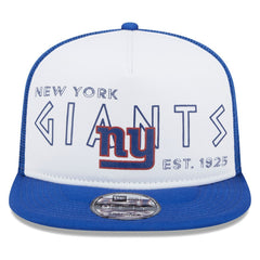 Banger 9FIFTY Trucker Snapback Hat - New York Giants