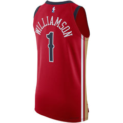 NBA Zion Williamson New Orleans Pelicans Jordan Brand Authentic Jersey