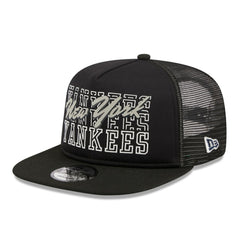 MLB New York Yankees New Era Street Team A-Frame Trucker 9FIFTY Snapback Hat