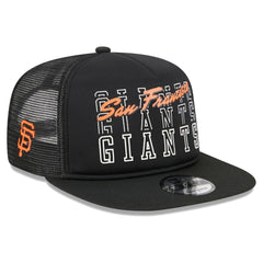 MLB San Francisco Giants New Era Street Team A-Frame Trucker 9FIFTY Snapback Hat