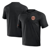 NFL x Darius Rucker Collection Washed Raglan Henley T-Shirt - Cincinnati Bengals