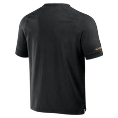 NFL x Darius Rucker Collection Washed Raglan Henley T-Shirt - New Orleans Saints