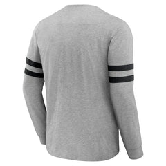 NFL x Darius Rucker Collection Henley Long Sleeve T-Shirt - Carolina Panthers