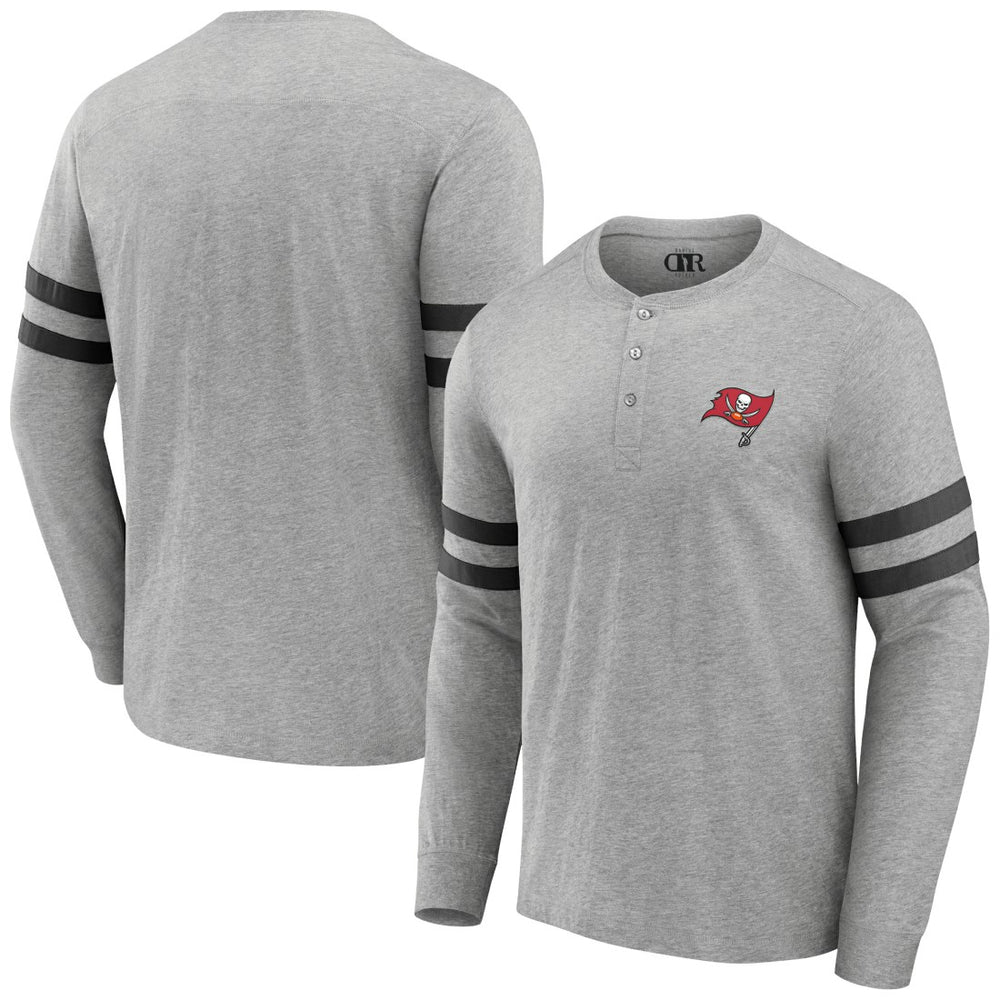 NFL x Darius Rucker Collection Henley Long Sleeve T-Shirt - Tampa Bay Buccaneers