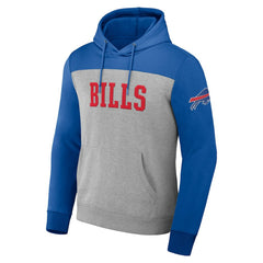 NFL x Darius Rucker Collection Color Blocked Pullover Hoodie - Buffalo Bills
