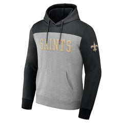 NFL x Darius Rucker Collection Color Blocked Pullover Hoodie - New Orleans Saints