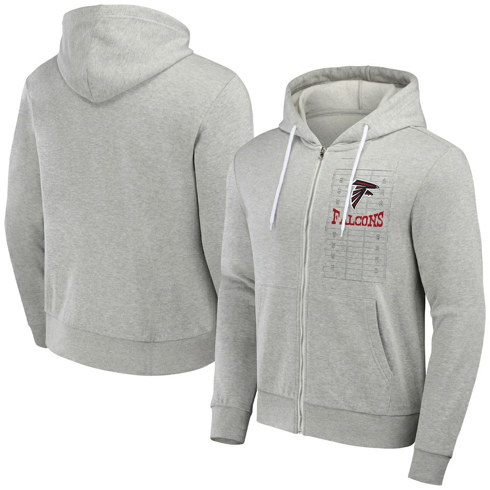 NFL x Darius Rucker Collection Domestic Full-Zip Hoodie - Atlanta Falcons
