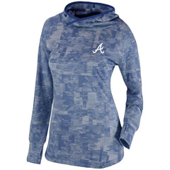 MLB Atlanta Braves Columbia Women's Omni-Wick Sunday Ball Pullover Hoodie