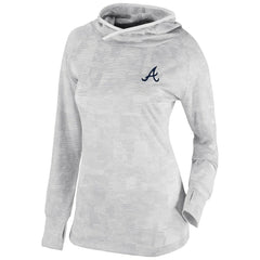 MLB Atlanta Braves Columbia Women's Omni-Wick Sunday Ball Pullover Hoodie