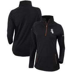 MLB Chicago White Sox Columbia Women's Omni-Wick Outward Nine Quarter-Zip Pullover Top
