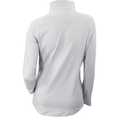 MLB Cleveland Guardians Columbia Women's Omni-Wick Outward Nine Quarter-Zip Pullover Top