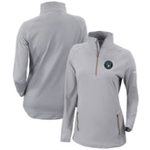 MLB Milwaukee Brewers Columbia Women's Omni-Wick Outward Nine Quarter-Zip Pullover Top