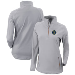 MLB Milwaukee Brewers Columbia Women's Omni-Wick Outward Nine Quarter-Zip Pullover Top
