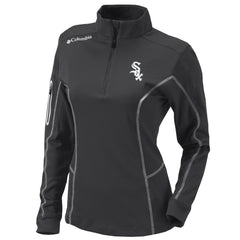 MLB Chicago White Sox Columbia Women's Omni-Wick Shotgun Quarter-Zip Pullover Top