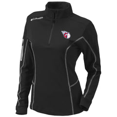 MLB Cleveland Guardians Columbia Women's Omni-Wick Shotgun Quarter-Zip Pullover Top