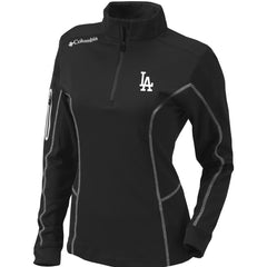 MLB Los Angeles Dodgers Columbia Women's Omni-Wick Shotgun Quarter-Zip Pullover Top