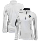 MLB Milwaukee Brewers Columbia Women's Omni-Wick Shotgun Quarter-Zip Pullover Top