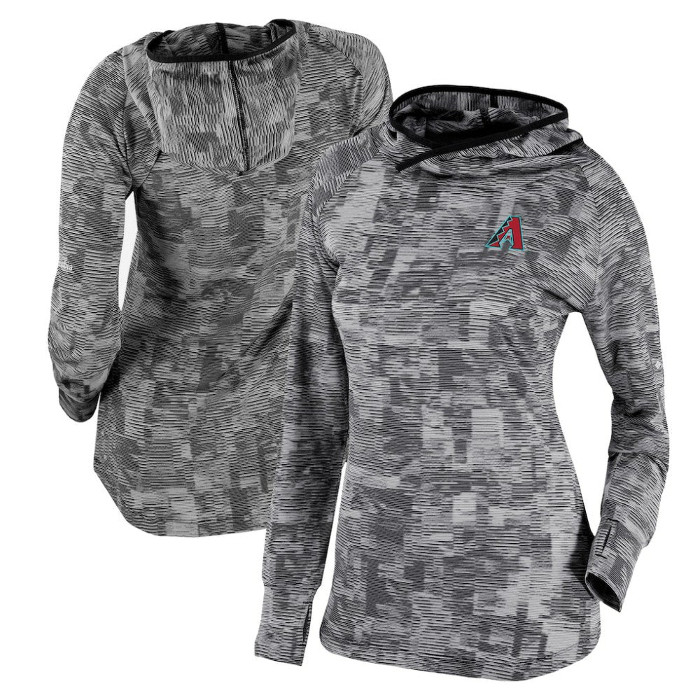 MLB Arizona Diamondbacks Columbia Women's Omni-Wick Sunday Ball Pullover Hoodie