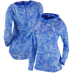 MLB Kansas City Royals Columbia Women's Omni-Wick Sunday Ball Pullover Hoodie
