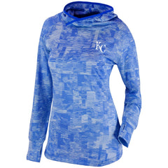MLB Kansas City Royals Columbia Women's Omni-Wick Sunday Ball Pullover Hoodie