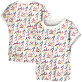MLB Atlanta Braves Lusso Women's Madge Dolman Tri-Blend T-Shirt
