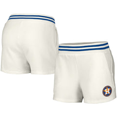 MLB Houston Astros Lusso Women's Maeg Tri-Blend Pocket Shorts