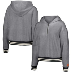 MLB San Francisco Giants Lusso Women's Magnolia Tri-Blend Quarter-Zip Hoodie