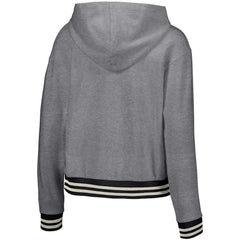 MLB San Francisco Giants Lusso Women's Magnolia Tri-Blend Quarter-Zip Hoodie