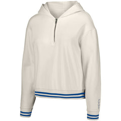 MLB New York Yankees Lusso Women's Magnolia Tri-Blend Quarter-Zip Hoodie