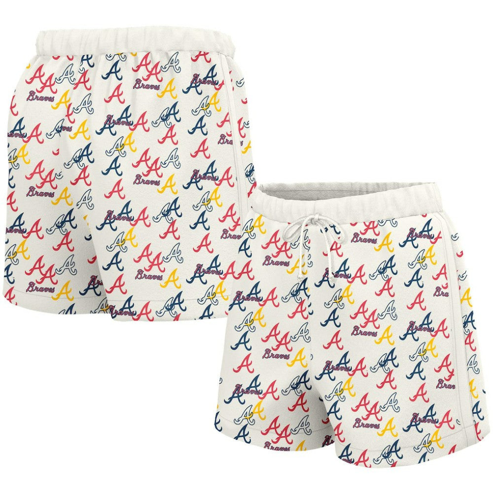 MLB Atlanta Braves Lusso Women's Marge Shorts