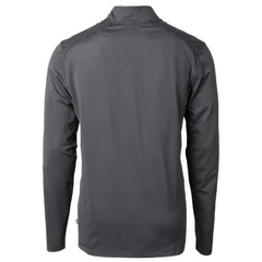 MLB Baltimore Orioles Cutter & Buck Virtue Eco Pique Micro Stripe Recycled Quarter-Zip Pullover Top