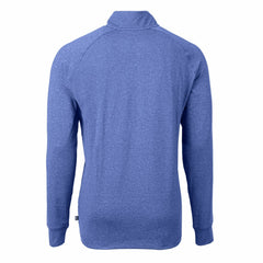 MLB Kansas City Royals Cutter & Buck Adapt Eco Knit Stretch Recycled Quarter-Zip Pullover Top