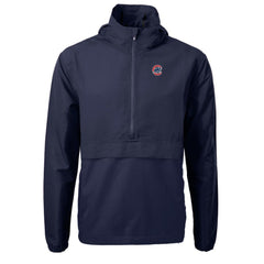MLB Chicago Cubs Cutter & Buck Charter Eco Recycled Half-Zip Anorak Jacket