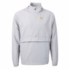 MLB Pittsburgh Pirates Cutter & Buck Charter Eco Recycled Half-Zip Anorak Jacket