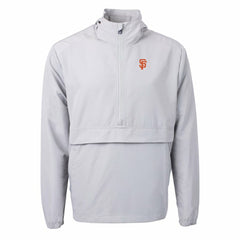 MLB San Francisco Giants Cutter & Buck Charter Eco Recycled Half-Zip Anorak Jacket
