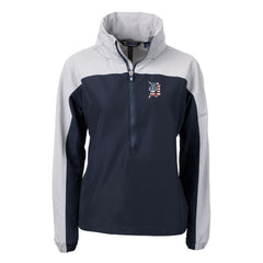 MLB Detroit Tigers Cutter & Buck Women's Charter Eco Recycled Anorak Jacket