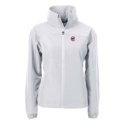 MLB Chicago Cubs Cutter & Buck Women's Charter Eco Recycled Full-Zip Jacket