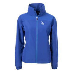 MLB Los Angeles Dodgers Cutter & Buck Women's Charter Eco Recycled Full-Zip Jacket
