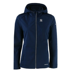 MLB New York Yankees Cutter & Buck Women's Evoke Eco Softshell Recycled Full-Zip Jacket