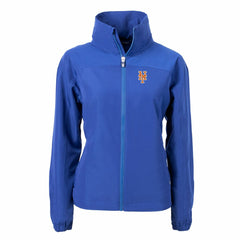 MLB New York Mets Cutter & Buck Women's Charter Eco Recycled Full-Zip Jacket