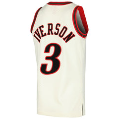 NBA Allen Iverson Philadelphia 76ers Chainstitch Swingman Jersey