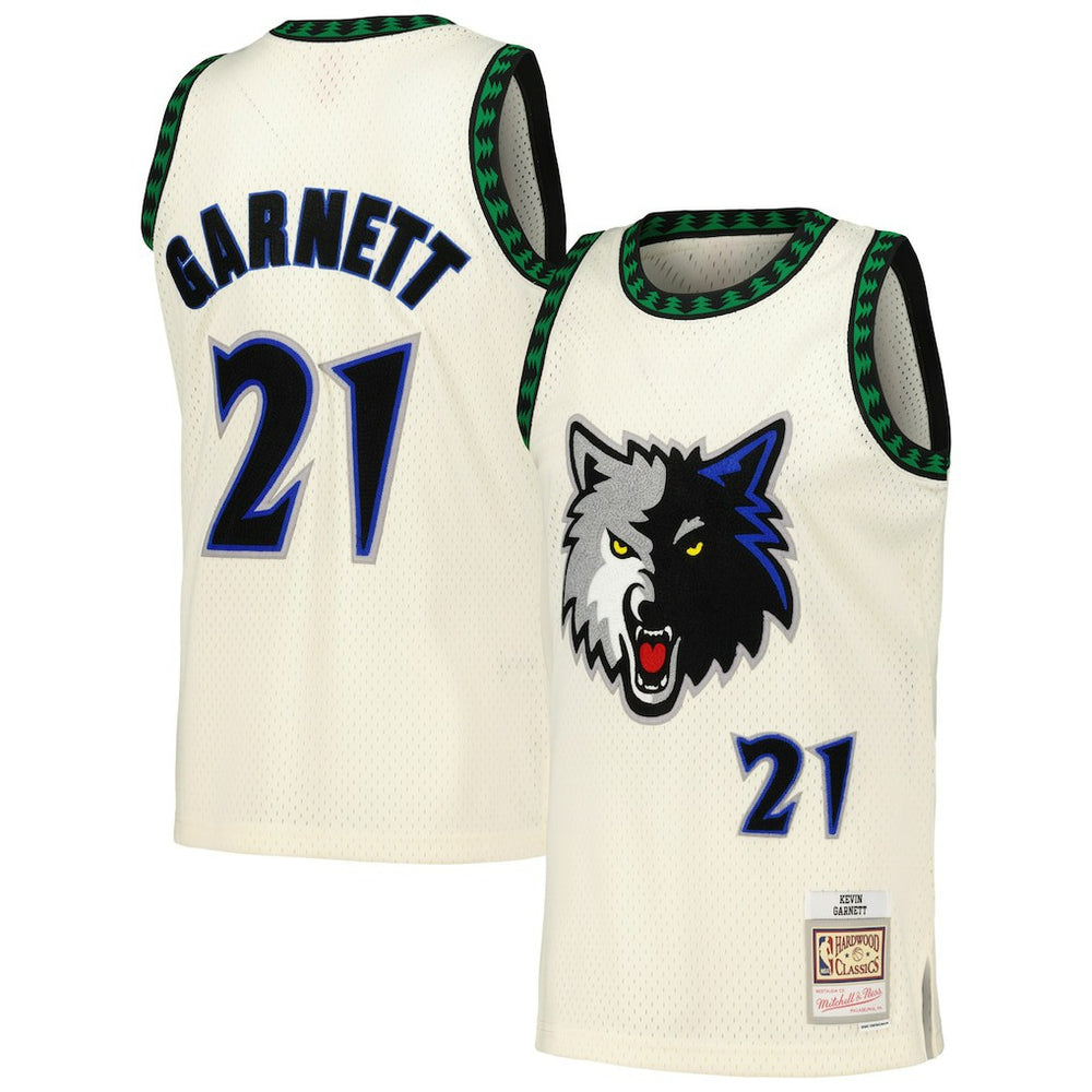 NBA Kevin Garnett Minnesota Timberwolves Chainstitch Swingman Jersey