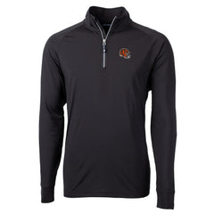 Cutter & Buck Helmet Adapt Eco Knit Stretch Recycled Quarter-Zip Pullover Top - Cincinnati Bengals