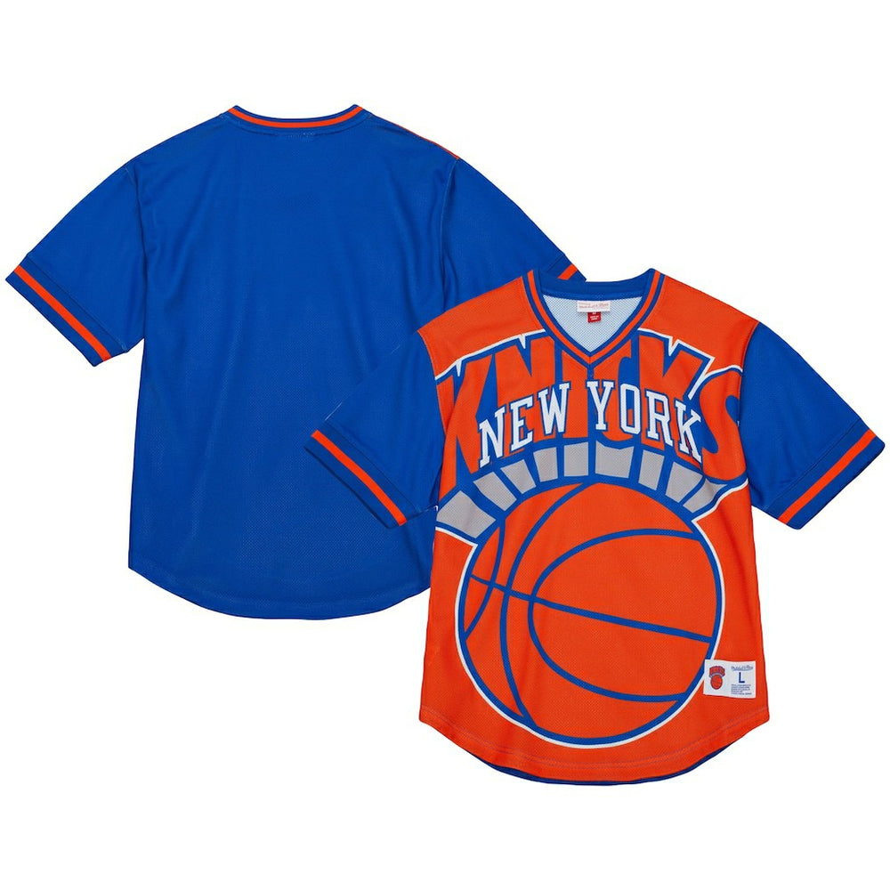 NBA New York Knicks Jumbotron 3.0 Mesh V-Neck T-Shirt