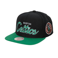 NBA Boston Celtics Hardwood Classics MVP Team Script 2.0 Snapback Hat