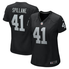 Robert Spillane Women's Game Player Jersey - Las Vegas Raiders