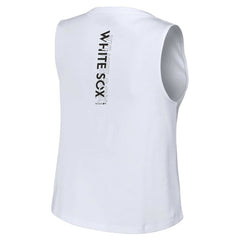 MLB Chicago White Sox WEAR by Erin Andrews Women's Lace-Up Tank Top