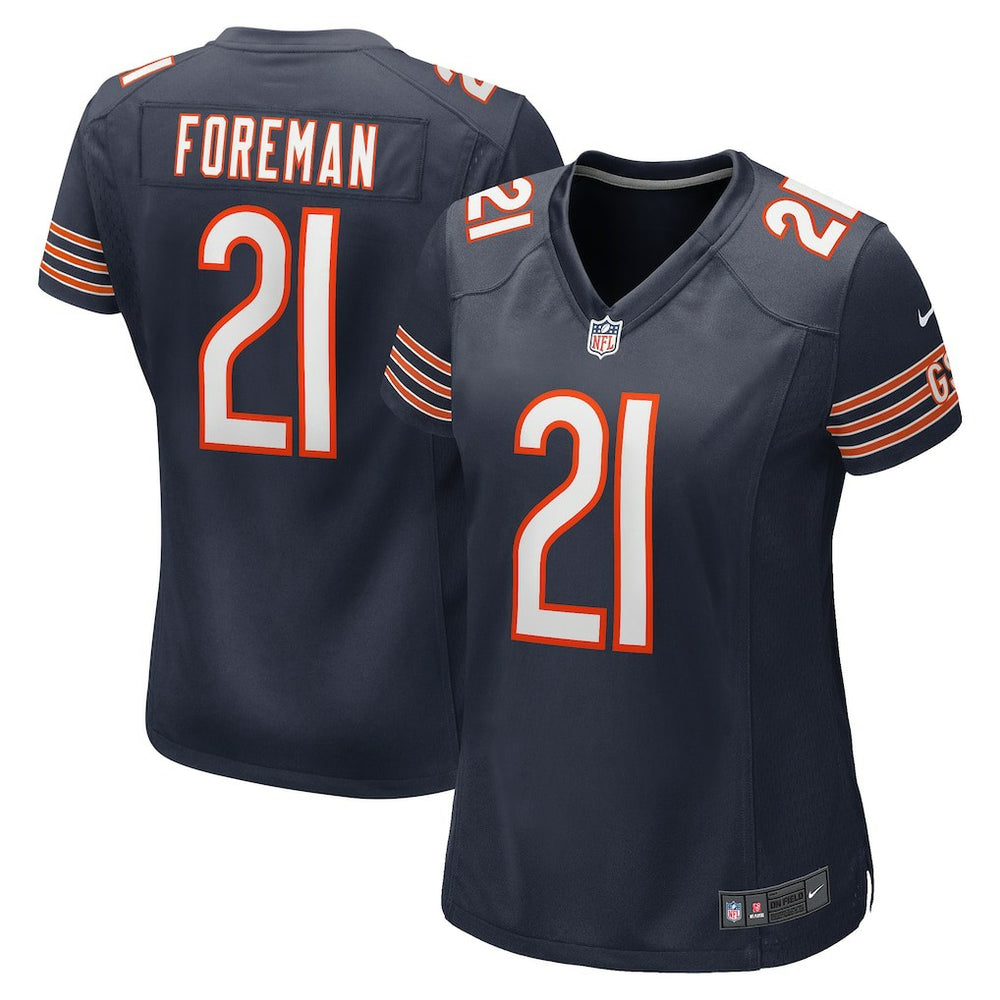 D'Onta Foreman Women's Game Jersey - Chicago Bears