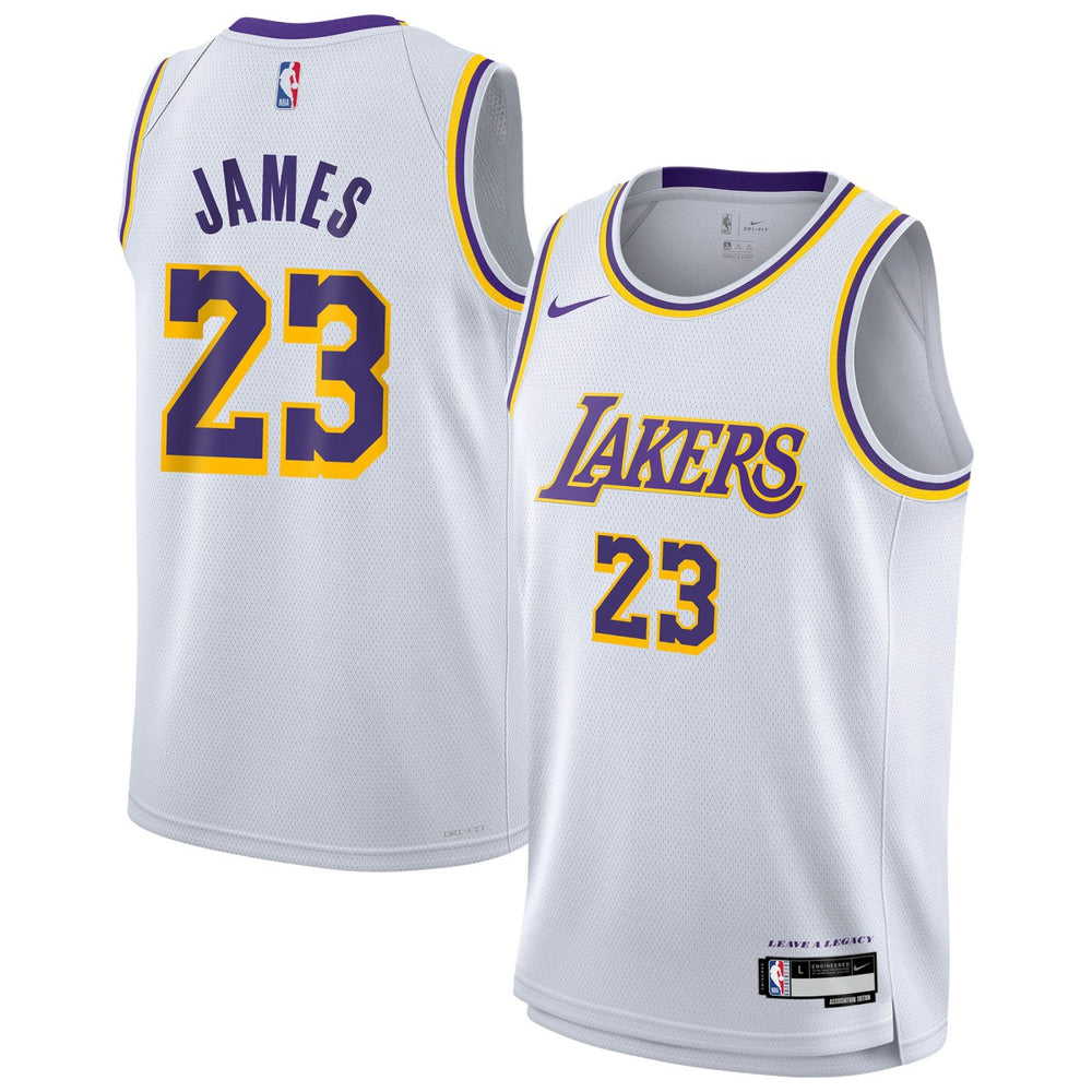 NBA LeBron James Los Angeles Lakers Youth Swingman Jersey